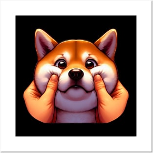 You Are So Cute meme Shiba Inu Posters and Art